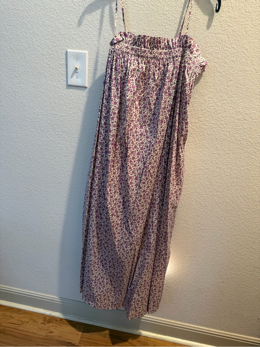 Tory Burch Purple Floral Maxi Dress